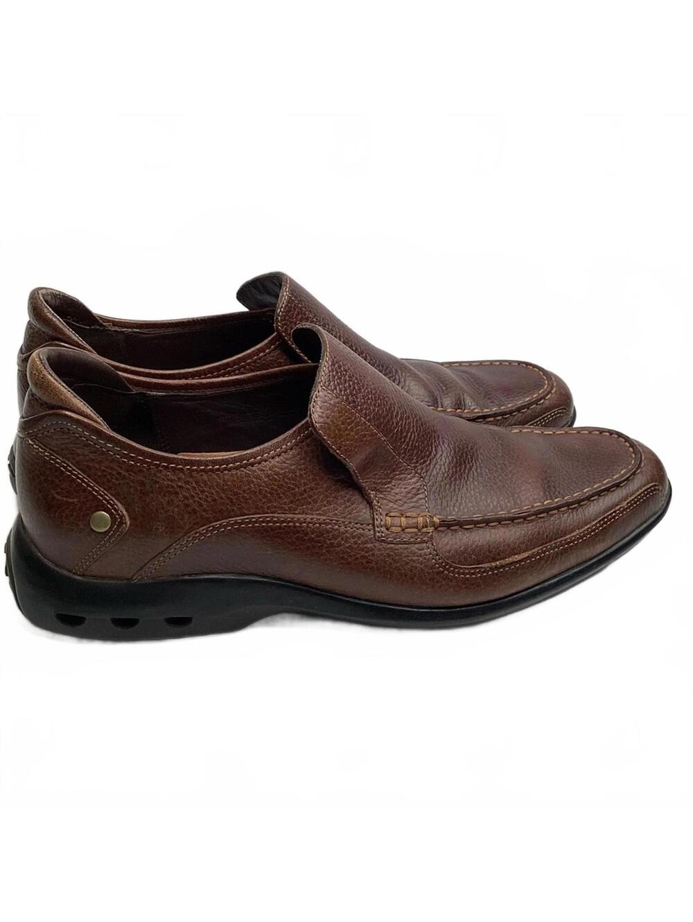 Cole Haan Tucker Venetian Loafers Brown Leather Size 9